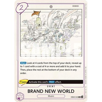 BRAND NEW WORLD (EB02-040) - Extra Booster: Anime 25th Collection Foil