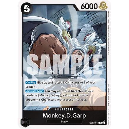 Monkey.D.Garp (EB02-049) - Extra Booster: Anime 25th Collection Foil