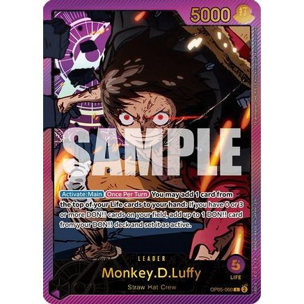 Monkey.D.Luffy (SPR) (OP05-060) - Extra Booster: Anime 25th Collection Foil