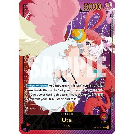 Uta (SPR) (OP06-001) - Extra Booster: Anime 25th Collection Foil
