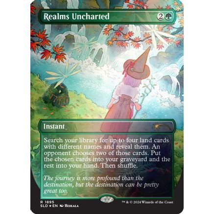 Realms Uncharted (Rainbow Foil) (SLD-1895) - Secret Lair Drop Series Foil