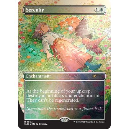 Serenity (Rainbow Foil) (SLD-1893) - Secret Lair Drop Series Foil