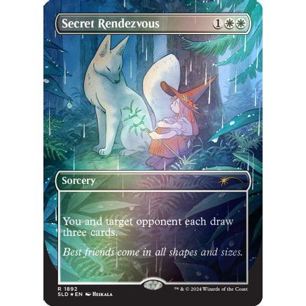 Secret Rendezvous (Rainbow Foil) (SLD-1892) - Secret Lair Drop Series Foil