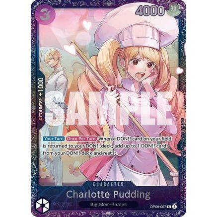 Charlotte Pudding (Treasure Cup 2025) (OP08-067) - One Piece Promotion Cards Foil