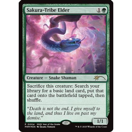 Sakura-Tribe Elder (Year of the Snake 2025) (SSP-004) - Standard Showdown Promos Foil