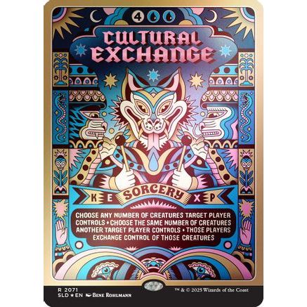 Cultural Exchange (Rainbow Foil) (SLD-2071) - Secret Lair Drop Series Foil