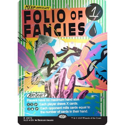 Folio of Fancies (Rainbow Foil) (SLD-2072) - Secret Lair Drop Series Foil
