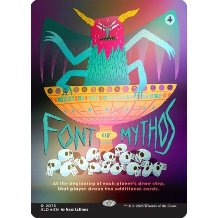 Font of Mythos (Rainbow Foil) (SLD-2075) - Secret Lair Drop Series Foil