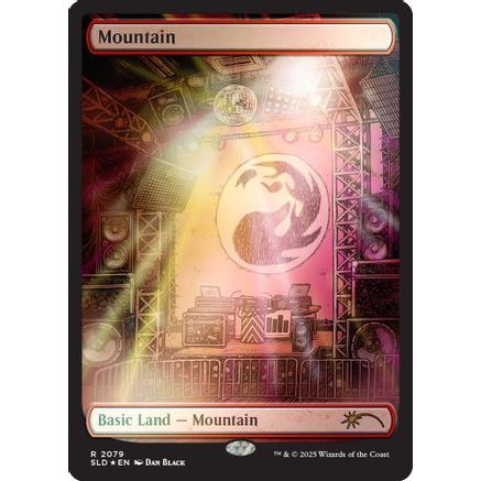 Mountain (2079) (Rainbow Foil) (SLD-2079) - Secret Lair Drop Series Foil