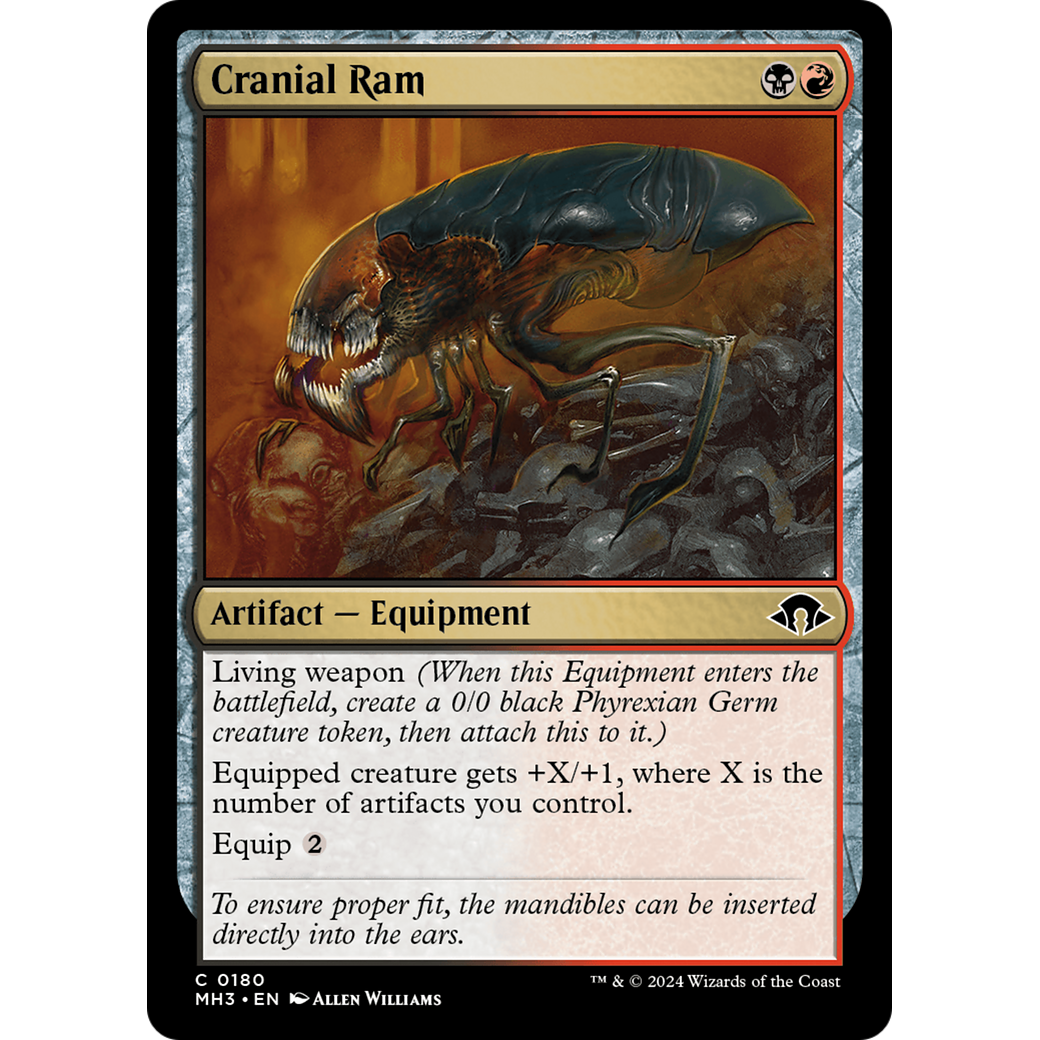 Cranial Ram (MH3-180) - Modern Horizons 3 Foil