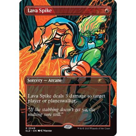 Lava Spike (2049) (SLD-2049) - Secret Lair Drop Series