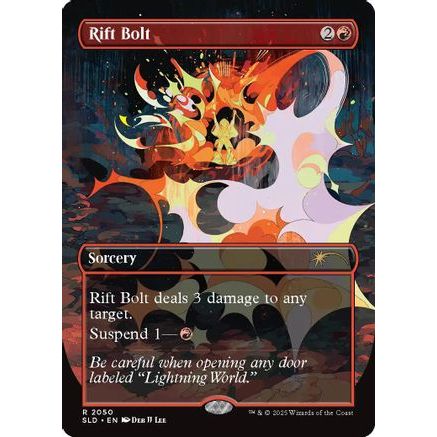 Rift Bolt (2050) (SLD-2050) - Secret Lair Drop Series