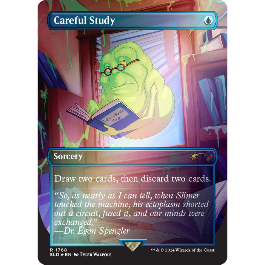 Magic the Gathering: Secret Lair x Ghostbusters - The Real Ghostbusters: Rainbow Foil Edition