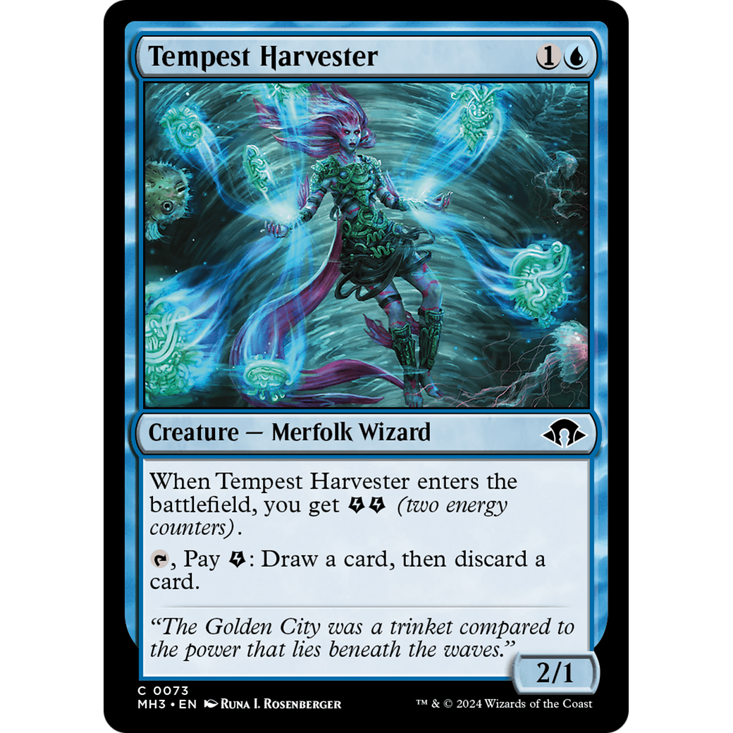 Tempest Harvester (MH3-073) - Modern Horizons 3 Foil