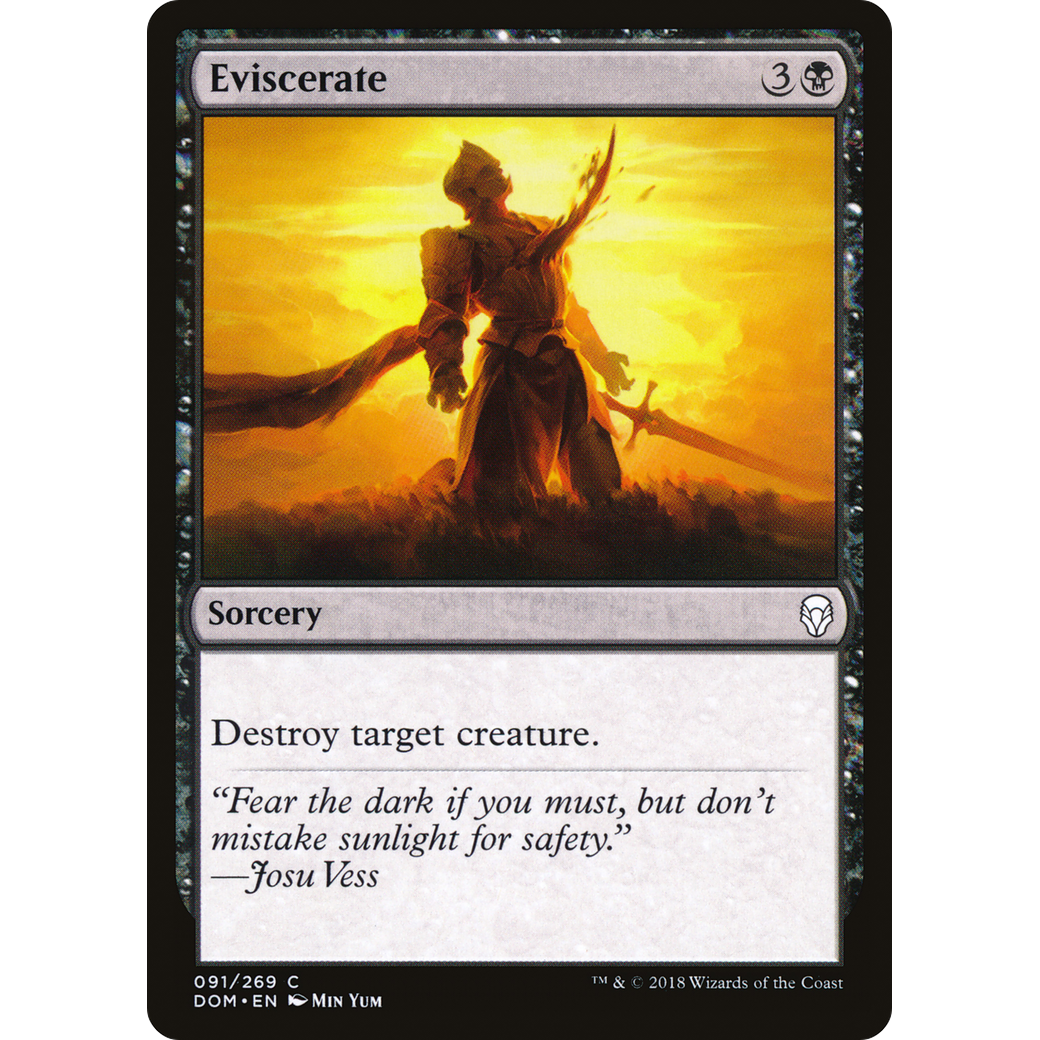 Eviscerate (DOM-091) - Dominaria