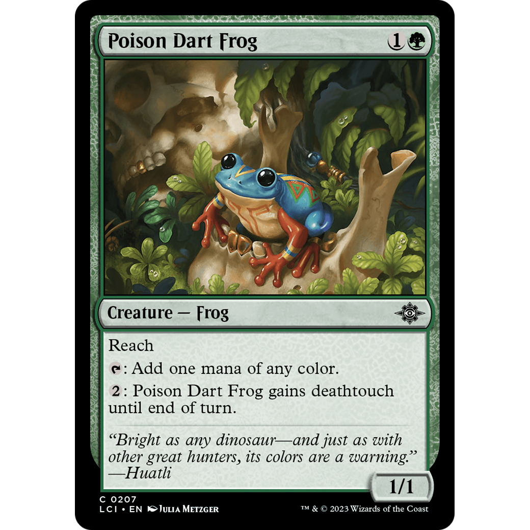 Poison Dart Frog (LCI-207) - The Lost Caverns of Ixalan
