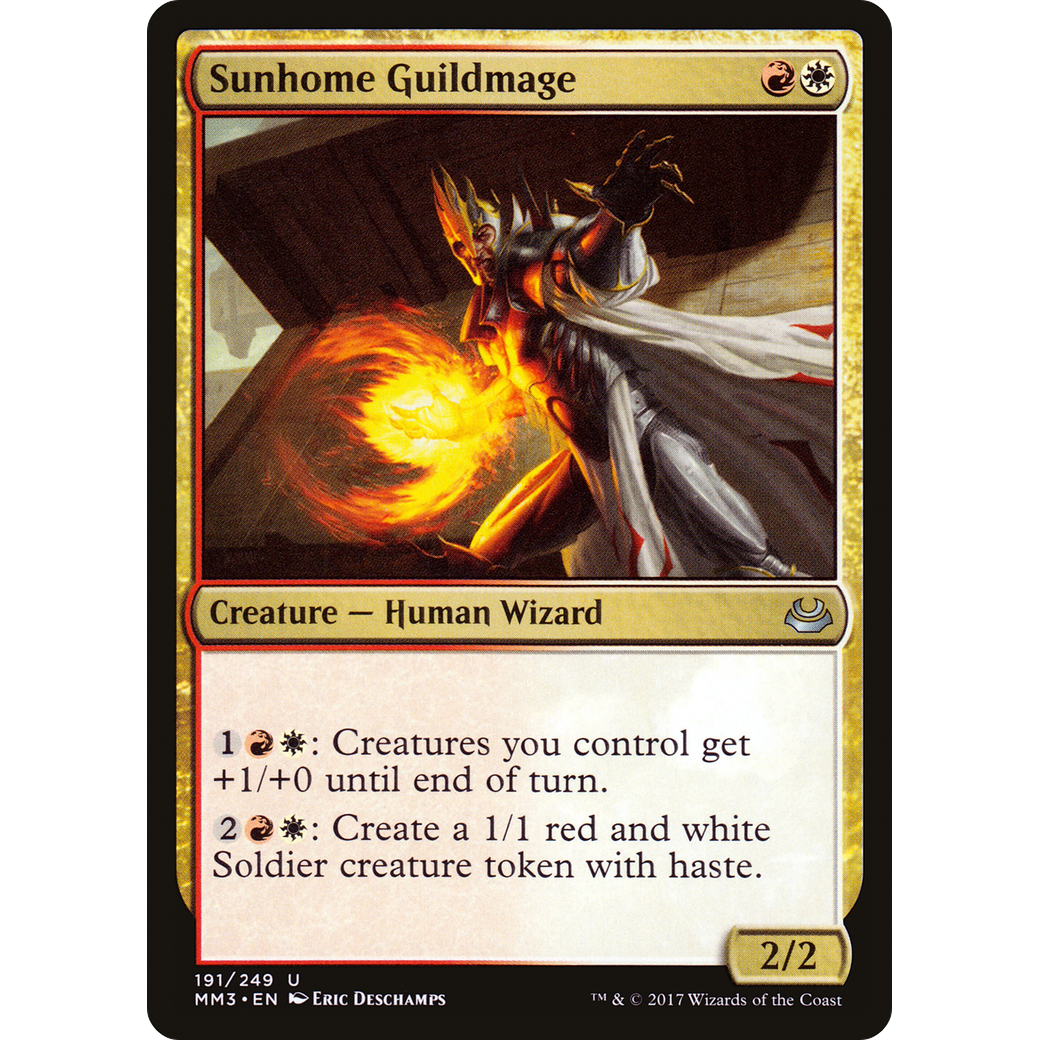 Sunhome Guildmage (MM3-191) - Modern Masters 2017 Foil