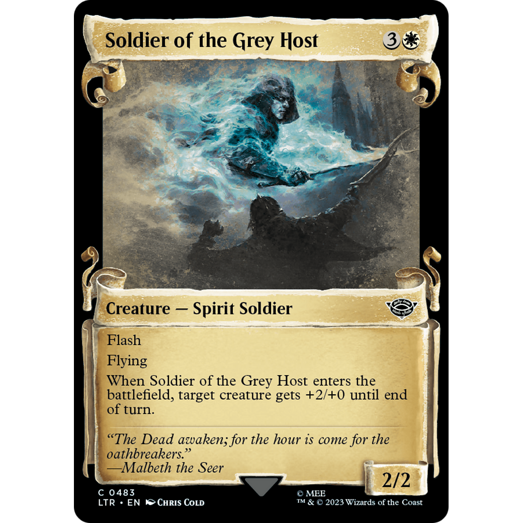 Soldier of the Grey Host (LTR-483) - The Lord of the Rings: Tales of Middle-earth: (Showcase)