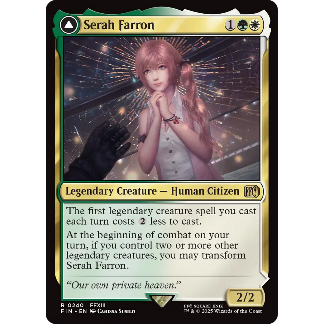 Serah Farron // Crystallized Serah (FIN-240) - FINAL FANTASY Foil