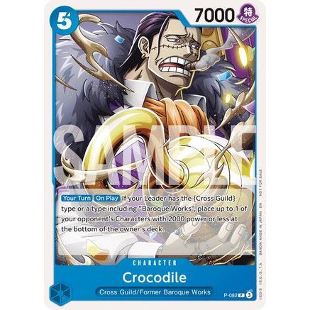 Crocodile (Store 2-on-2 Battle 2025) (P-082) - One Piece Promotion Cards