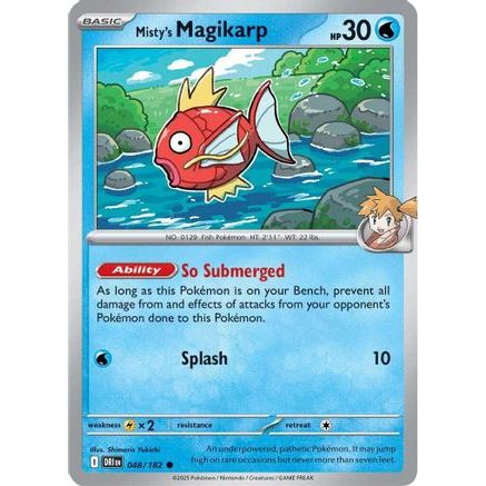 Misty's Magikarp 48 - SV10 Destined Rivals Reverse Holofoil