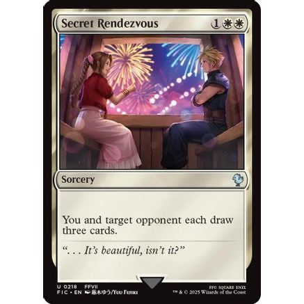 Secret Rendezvous (0218) (FIC-218) - Commander: FINAL FANTASY Foil
