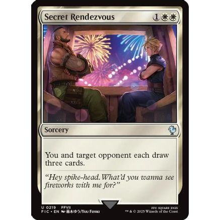Secret Rendezvous (0219) (FIC-219) - Commander: FINAL FANTASY Foil