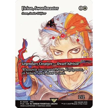 Firion, Swordmaster - Sram, Senior Edificer (Showcase) (FCA-003) - FINAL FANTASY: Through the Ages Foil
