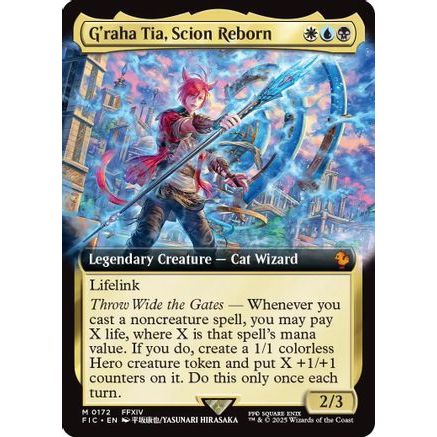G'raha Tia, Scion Reborn (Extended Art) (FIC-172) - Commander: FINAL FANTASY Foil