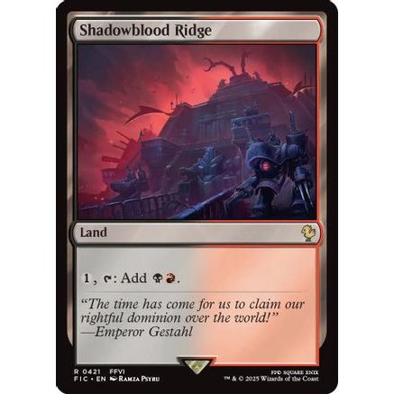 Shadowblood Ridge (FIC-421) - Commander: FINAL FANTASY