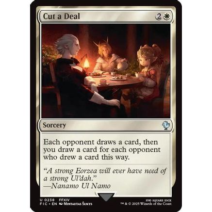 Cut a Deal (FIC-238) - Commander: FINAL FANTASY