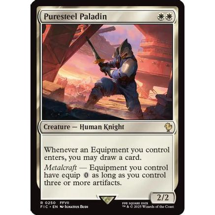 Puresteel Paladin (FIC-250) - Commander: FINAL FANTASY
