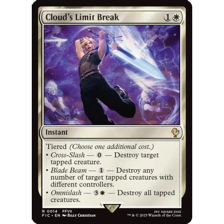 Cloud's Limit Break (FIC-014) - Commander: FINAL FANTASY