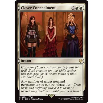 Clever Concealment (FIC-236) - Commander: FINAL FANTASY