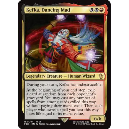 Kefka, Dancing Mad (FIC-084) - Commander: FINAL FANTASY