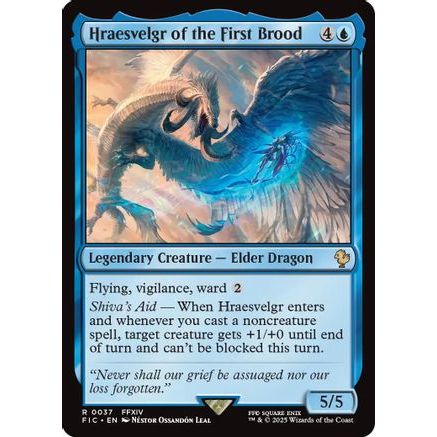 Hraesvelgr of the First Brood (FIC-037) - Commander: FINAL FANTASY