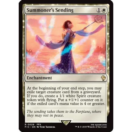 Summoner's Sending (FIC-029) - Commander: FINAL FANTASY