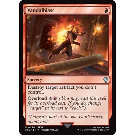 Vandalblast (FIC-298) - Commander: FINAL FANTASY