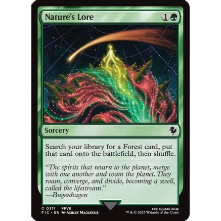 Nature's Lore (FIC-311) - Commander: FINAL FANTASY