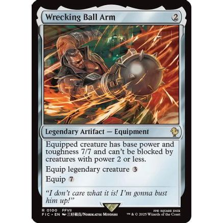 Wrecking Ball Arm (FIC-100) - Commander: FINAL FANTASY