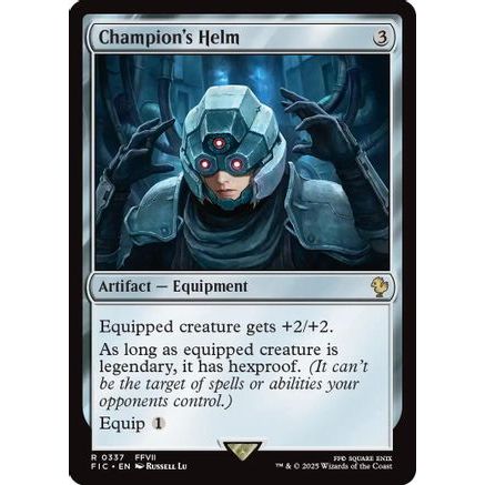 Champion's Helm (FIC-337) - Commander: FINAL FANTASY