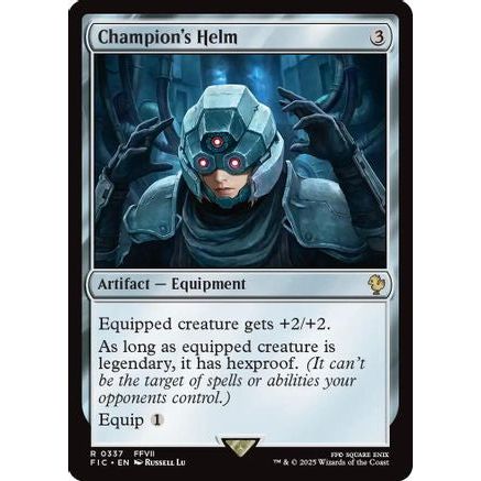 Champion's Helm (FIC-337) - Commander: FINAL FANTASY