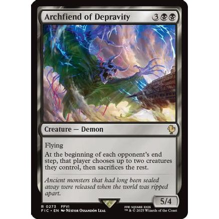 Archfiend of Depravity (FIC-273) - Commander: FINAL FANTASY