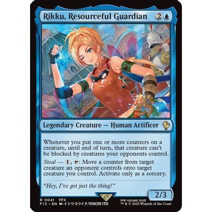 Rikku, Resourceful Guardian (FIC-041) - Commander: FINAL FANTASY