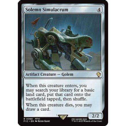 Solemn Simulacrum (FIC-360) - Commander: FINAL FANTASY