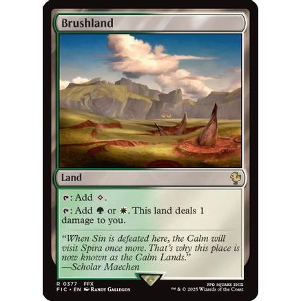 Brushland (FIC-377) - Commander: FINAL FANTASY