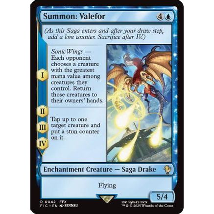 Summon: Valefor (FIC-042) - Commander: FINAL FANTASY