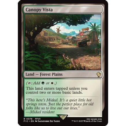 Canopy Vista (FIC-378) - Commander: FINAL FANTASY