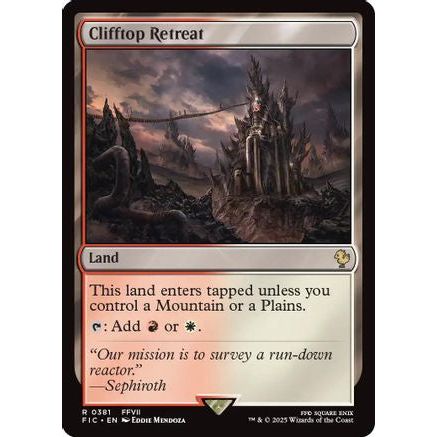 Clifftop Retreat (FIC-381) - Commander: FINAL FANTASY