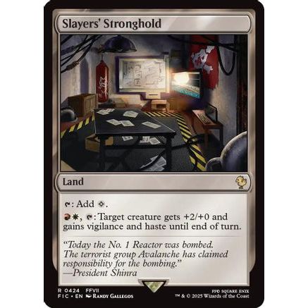 Slayers' Stronghold (FIC-424) - Commander: FINAL FANTASY